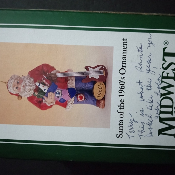 Midwest of Cannon Falls Santa of the 60's Christmas Tree Ornament - Picture 12 of 12